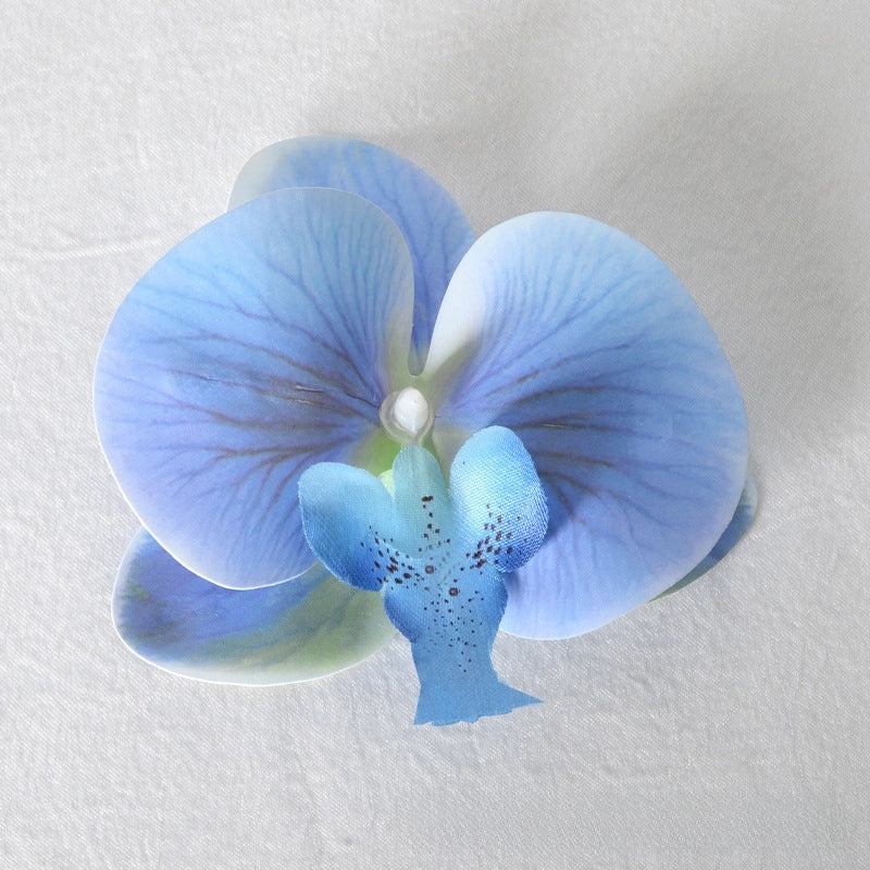 Artificial Phalaenopsis Flower Head Hairpin for DIY Wedding Decorations|Hair Accessories