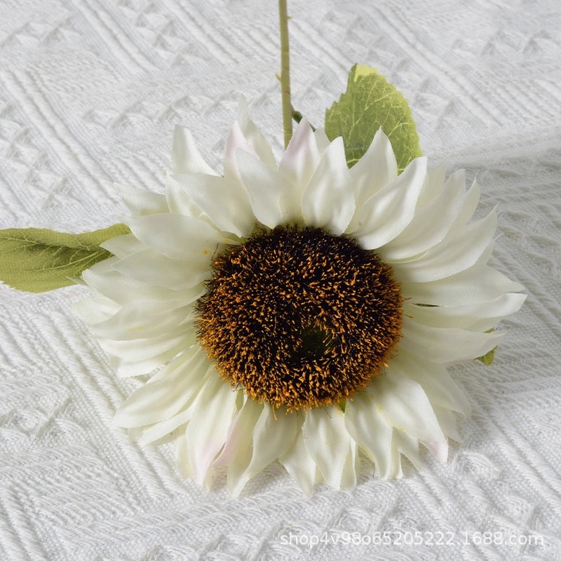 Retro Pastoral Sunflower Silk Flower Bouquet|Home Decor Artificial Flowers
