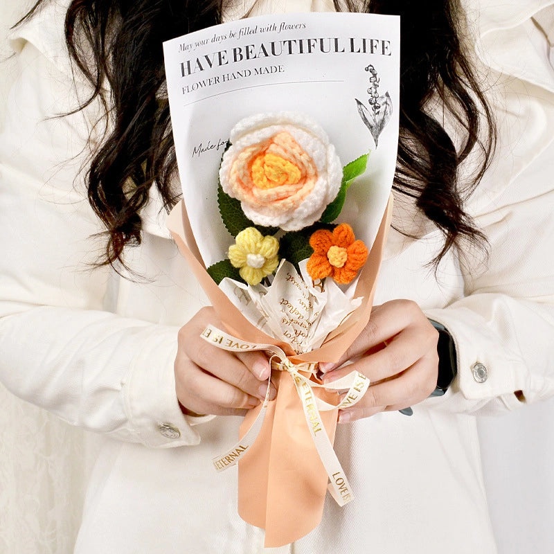 Elegant Minimalist Cloth Flower Soap for Holiday Festival | Home Decor Gifts