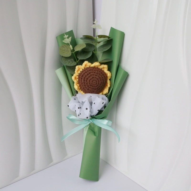 Simple Elegant Fabric Flower Bouquet|Home Decor Artificial Flowers