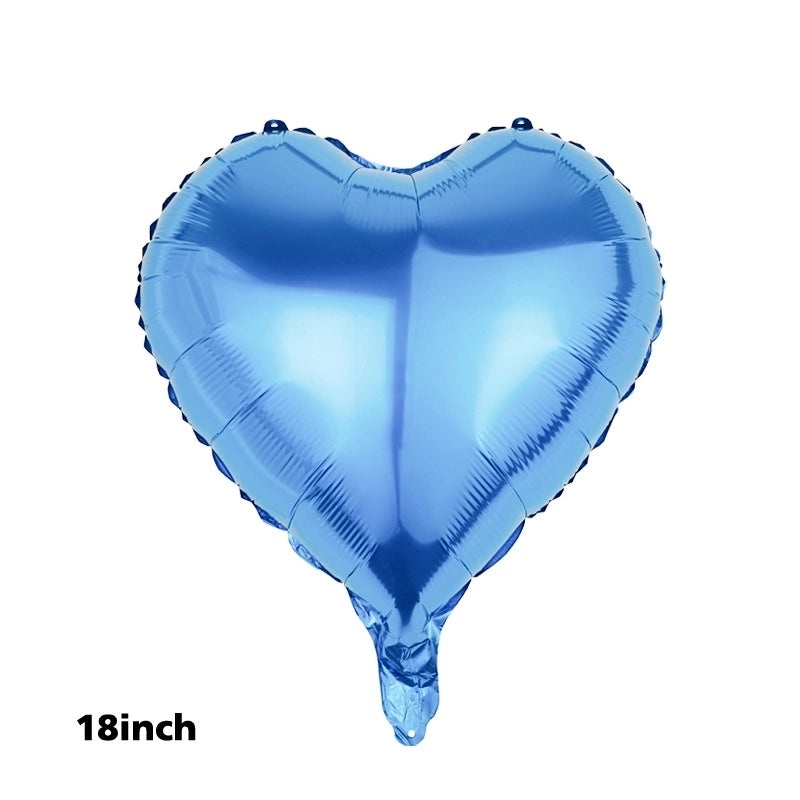 Birthday Star and Heart Shaped Aluminum Foil Balloons for Party Decorations|Party Supplies Balloons