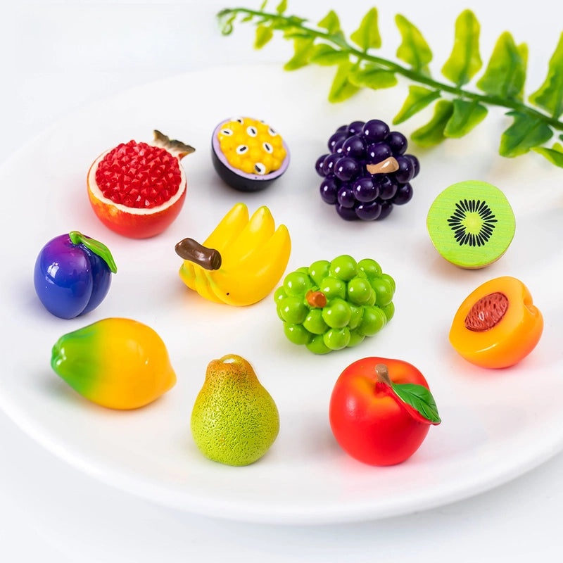 Micro Landscape Realistic Fruit Blind Box Miniature Food Decorations for Baby House Crafts|Home Decor Accessories