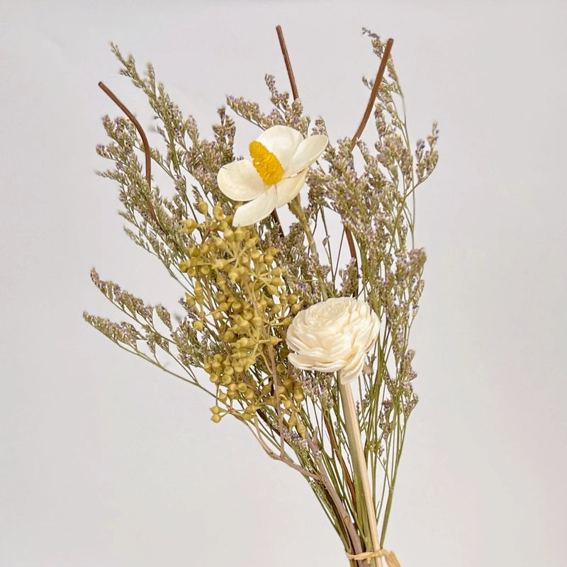 Elegant Romantic Dried Flower Arrangement Preserved Fresh Artificial Floral Decoration|Home Decor Artificial Flowers