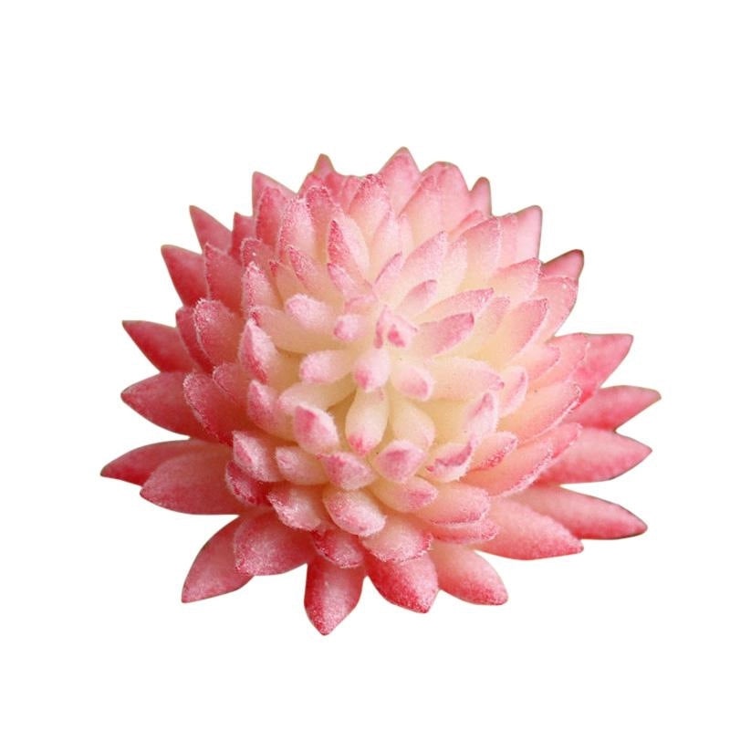 Jigwa Lotus Artificial Succulent Plant Wall Decor DIY Creative Supplies Factory Direct|Home & Garden Decorations