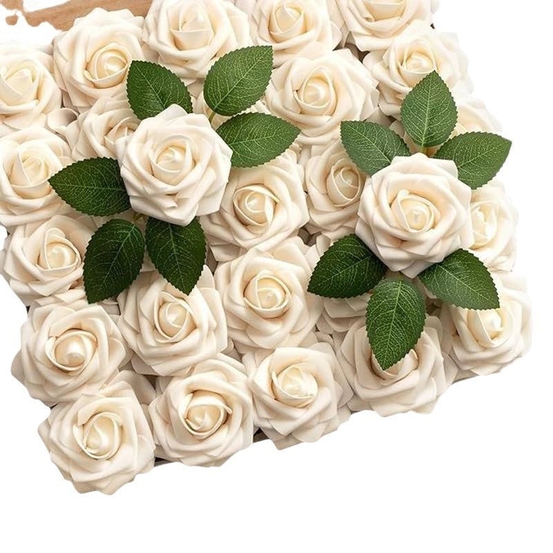 Soft PVC Romantic Flower Artificial Decoration|Home Decor & Garden