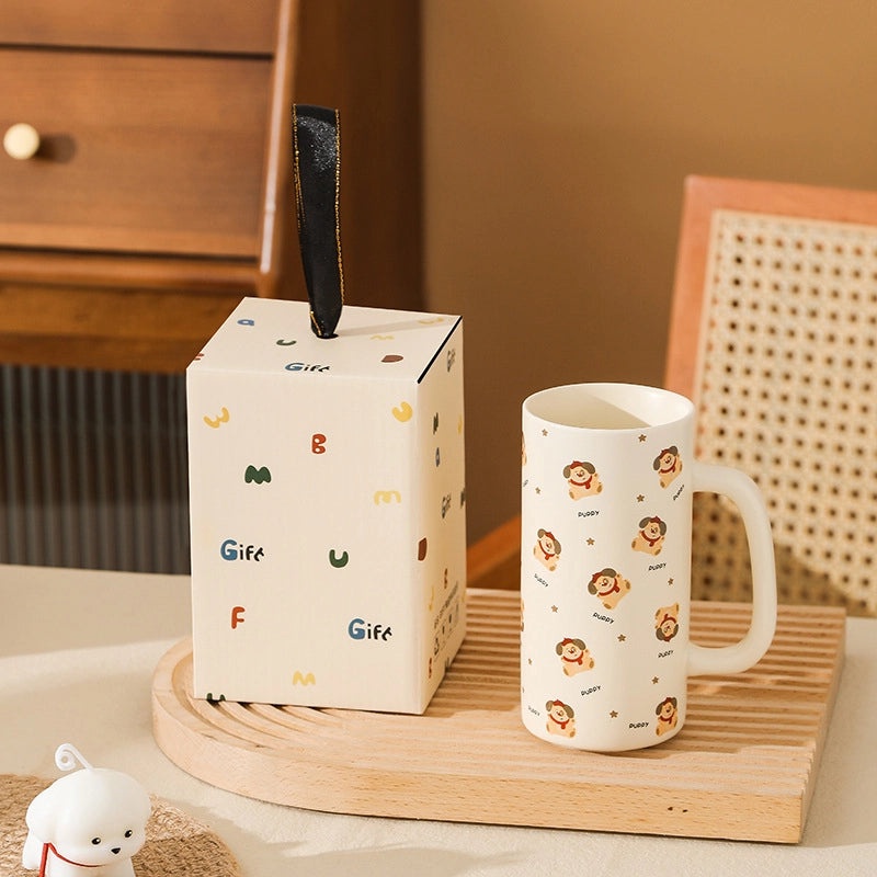 Adorable Cartoon Ceramic Coffee Mug 1 Piece|Home & Kitchen Mugs
