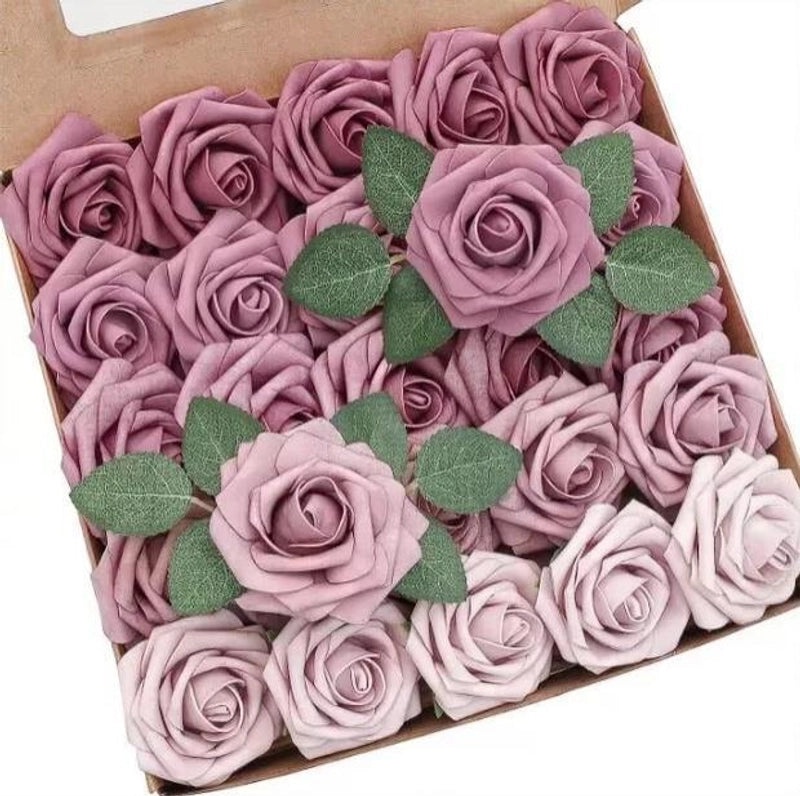 Chic Floral Plastic Artificial Flowers for Women|Home Decor & Artificial Flowers