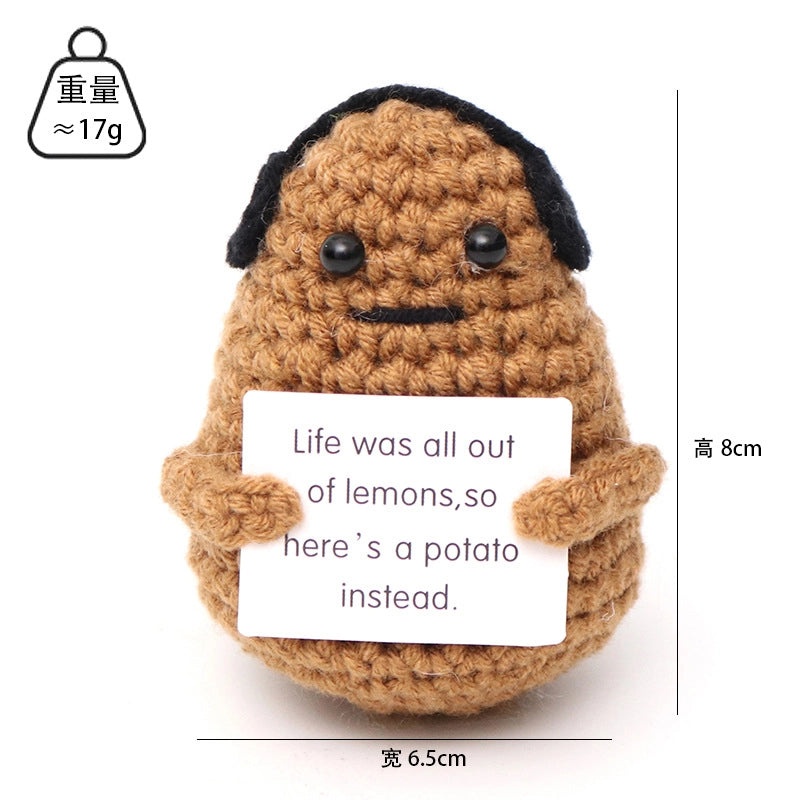 Cartoon Style Solid Color Yarn Decorative Craft Supplies|Home Decor