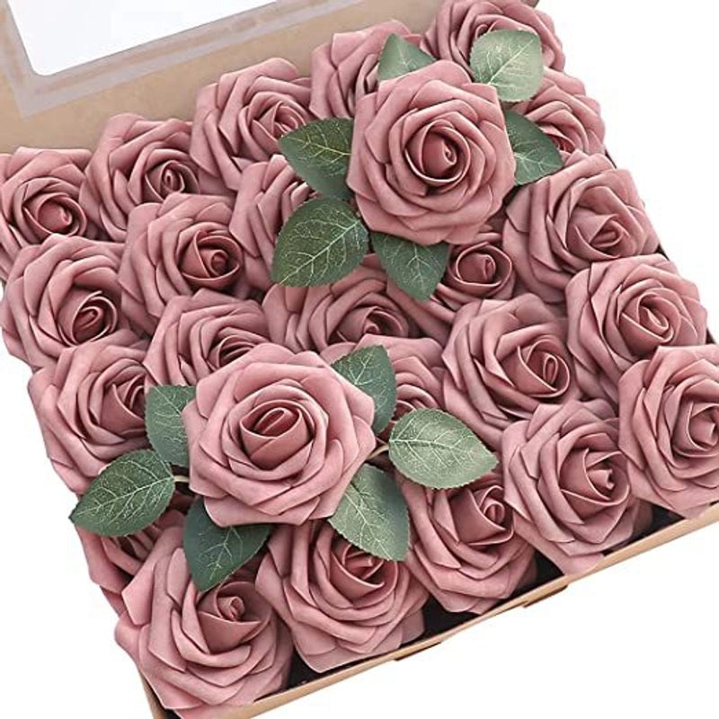 Chic Floral Plastic Artificial Flowers for Women|Home Decor & Artificial Flowers