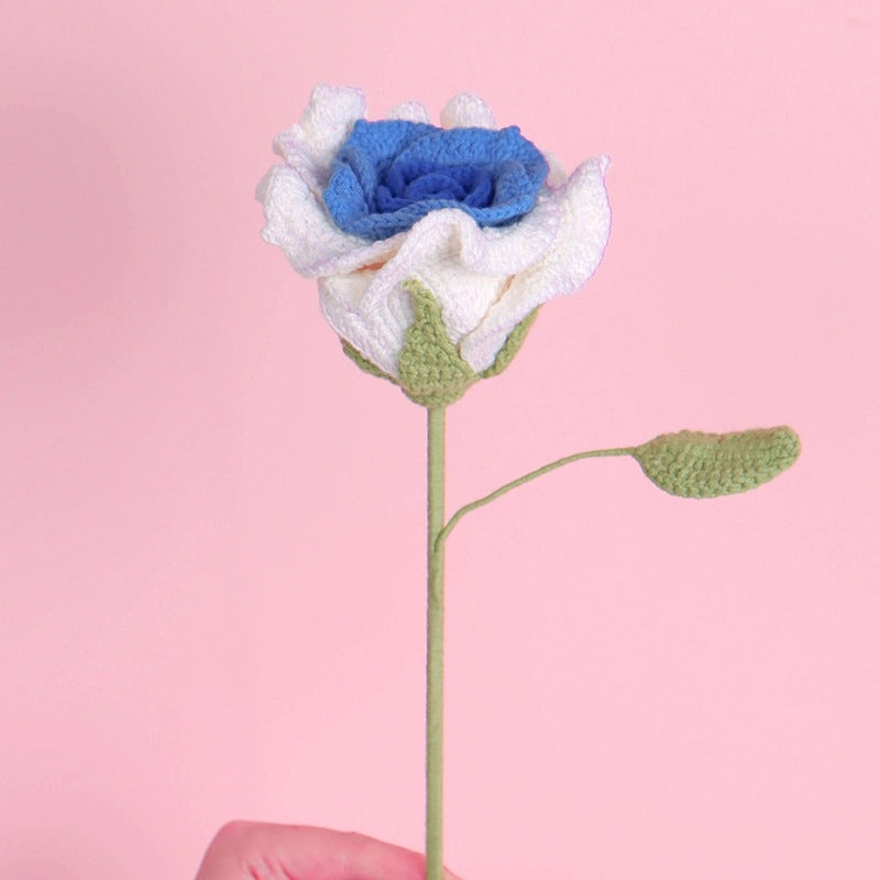 Elegant Preserved Fresh Flower Yarn for Ladies' Party Street Style|Women's Accessories