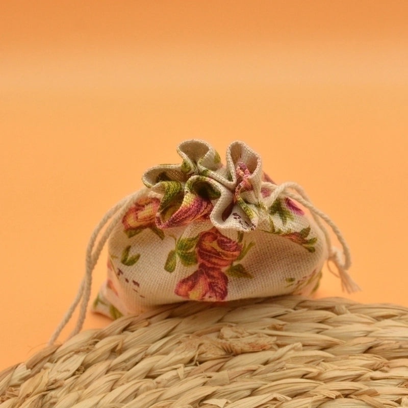 Floral Fabric Tote Bag Stylish Daily Use Gift Bag | Women’s Accessories Bags