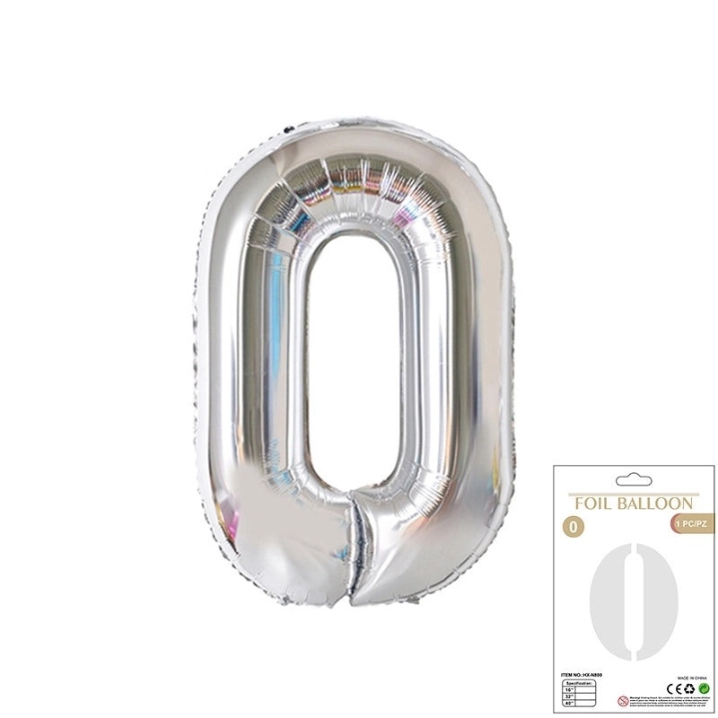 Personalized Birthday Number Balloons Aluminum Foil Party Decorations|Party Supplies Balloons