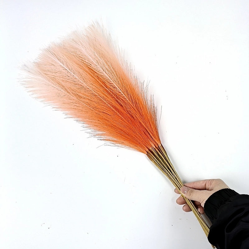 10 Pieces Minimalist Solid Color Silk Flower Artificial Plants|Home Decor Artificial Plants