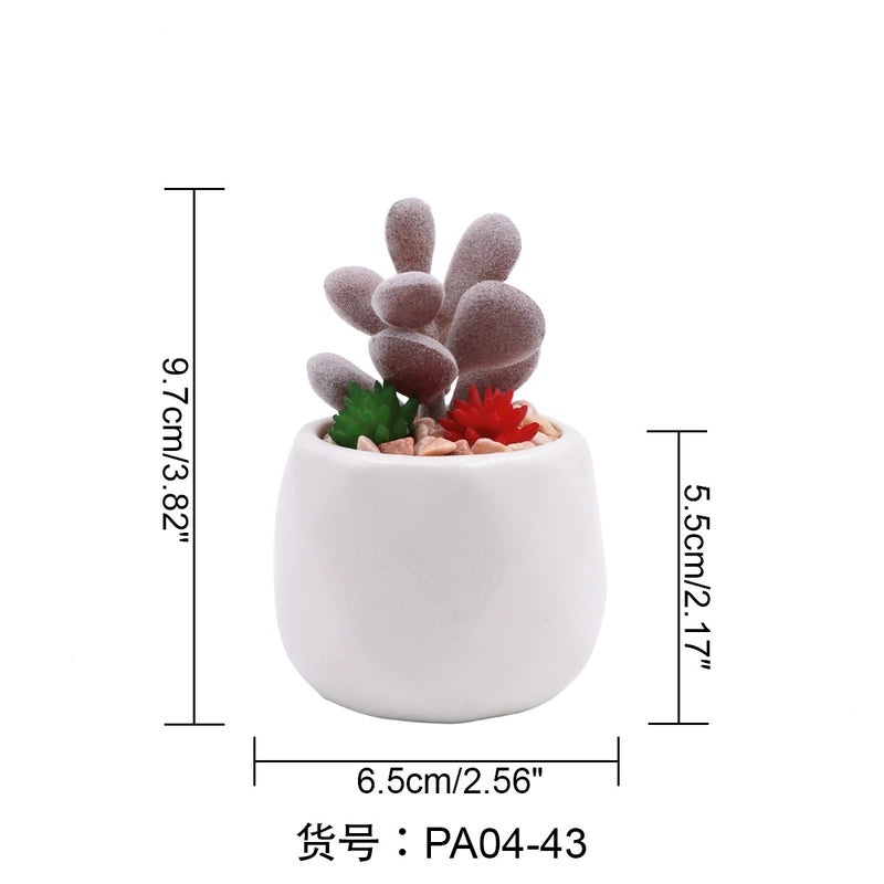 Minimalist Plastic Artificial Plant Flowers for Home Decor|Home & Garden Artificial Plants