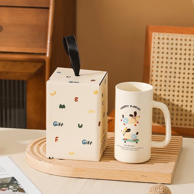 Adorable Cartoon Ceramic Coffee Mug 1 Piece|Home & Kitchen Mugs
