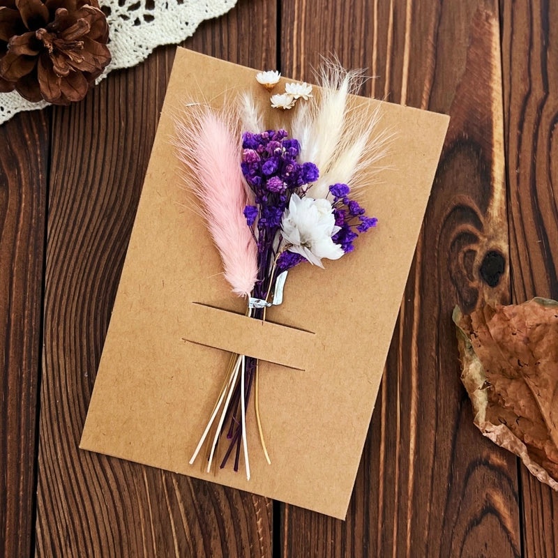 Elegant Romantic Dried Flower Arrangement Preserved Fresh Artificial Floral Decoration|Home Decor Artificial Flowers
