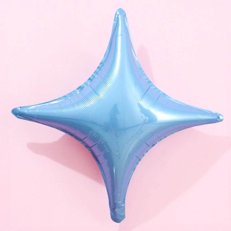 50 Star-Shaped Aluminum Foil Balloons for Birthday Party Decorations | Party Supplies & Balloons