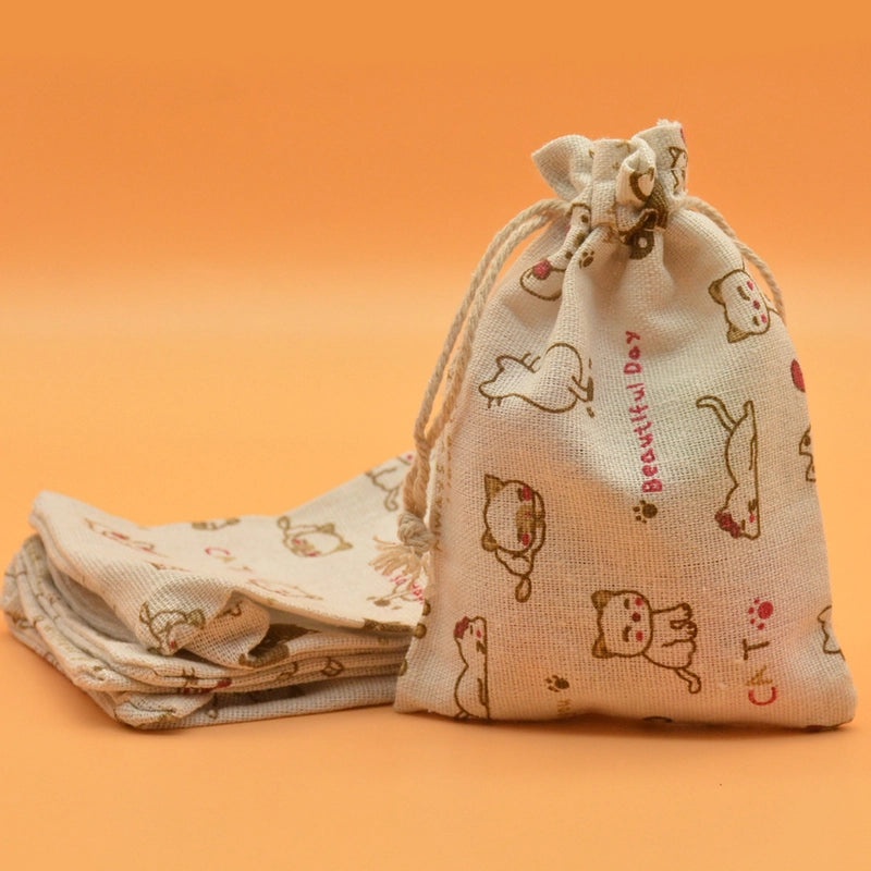 Floral Fabric Tote Bag Stylish Daily Use Gift Bag | Women’s Accessories Bags