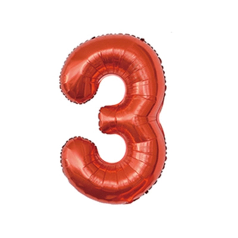 Personalized Birthday Number Balloons Aluminum Foil Party Decorations|Party Supplies Balloons