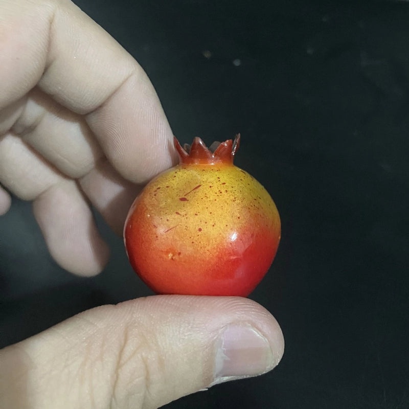 Mini Fruit Foam Props Simulation Peaches and Cherries Decorative Photo Models|Home Decor & Photo Props