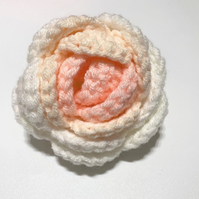 Minimalist Sunflower Heart-Shaped Rose Yarn Artificial Flowers|Home Decor Artificial Flowers