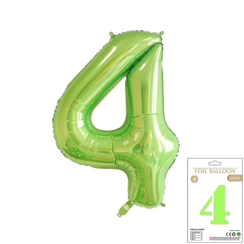 Personalized Birthday Number Balloons Aluminum Foil Party Decorations|Party Supplies Balloons