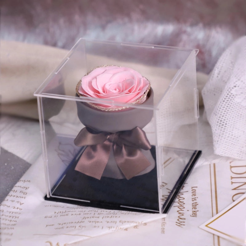 Romantic Rose Soap Flower Bouquet for Valentine’s Day | Artificial Flowers & Soap Gifts