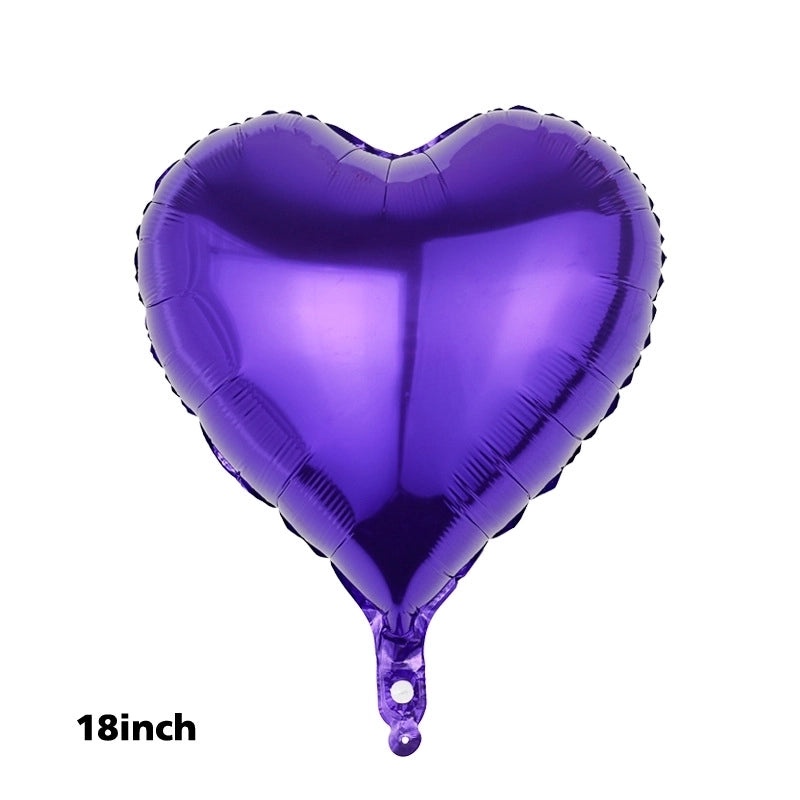 Birthday Star and Heart Shaped Aluminum Foil Balloons for Party Decorations|Party Supplies Balloons