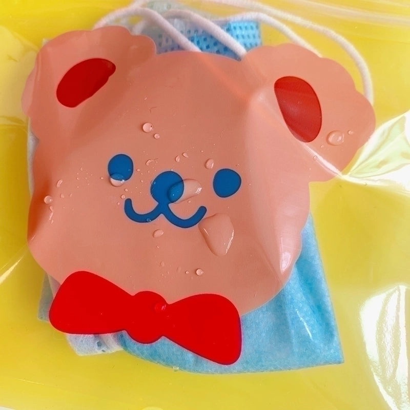 Adorable Bear Snack Pouch for Biscuits and Candy | Food Storage Bags
