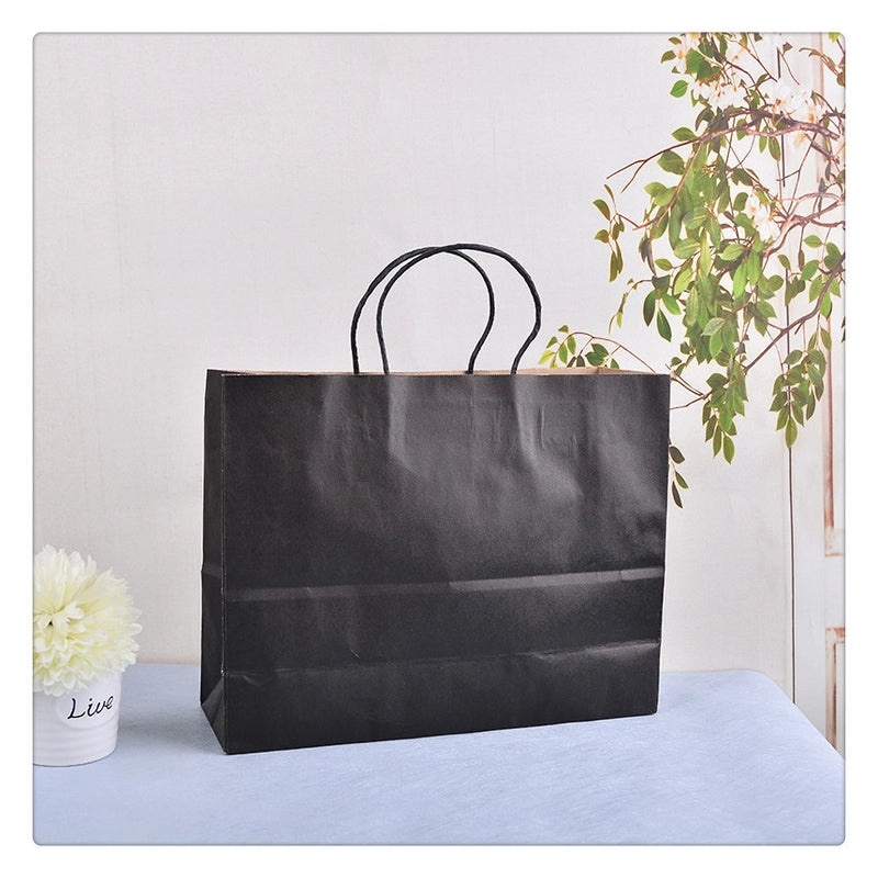 Simple Solid Color Paper Gift Bags for Holidays | Gift Packaging