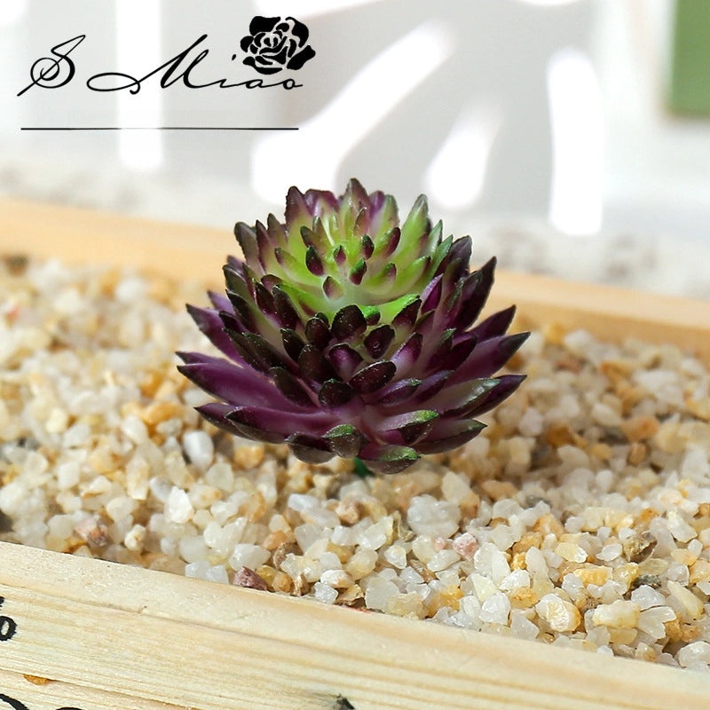 Jigwa Lotus Artificial Succulent Plant Wall Decor DIY Creative Supplies Factory Direct|Home & Garden Decorations