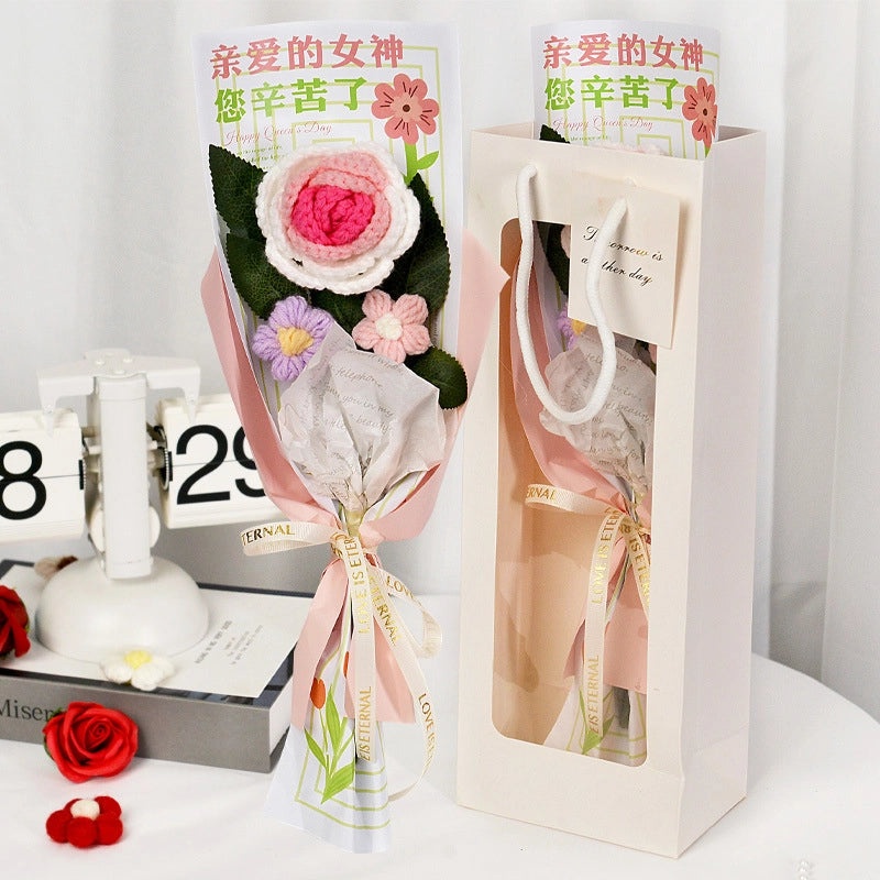 Elegant Minimalist Cloth Flower Soap for Holiday Festival | Home Decor Gifts