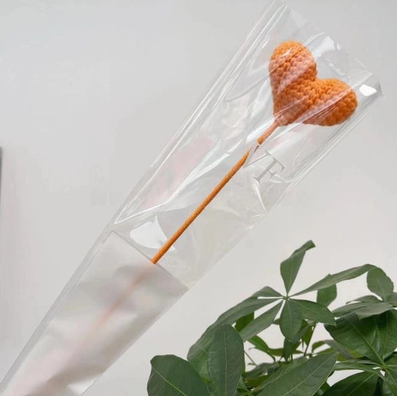 Artificial Sunflower, Rose, and Tulip Yarn Flowers Bouquet|Home Decor Artificial Flowers