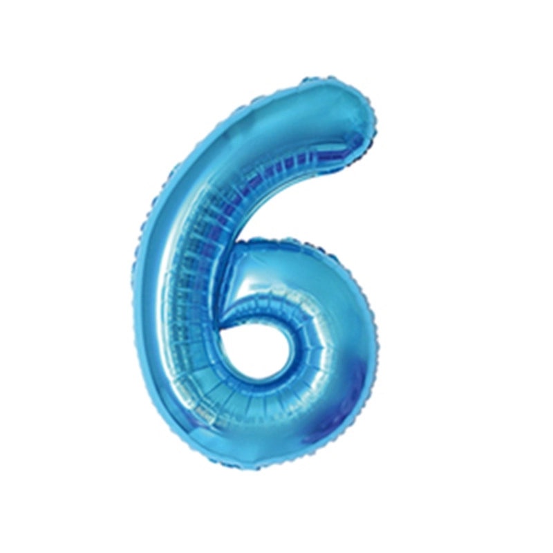 Personalized Birthday Number Balloons Aluminum Foil Party Decorations|Party Supplies Balloons