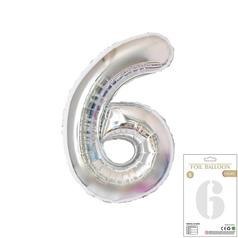 Personalized Birthday Number Balloons Aluminum Foil Party Decorations|Party Supplies Balloons