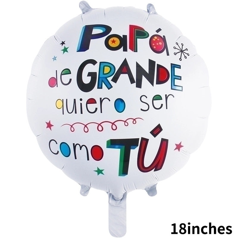 50 Pack Heart Shaped Bow Knot Aluminum Foil Balloons for Father's Day Party Decoration|Party Supplies Balloons