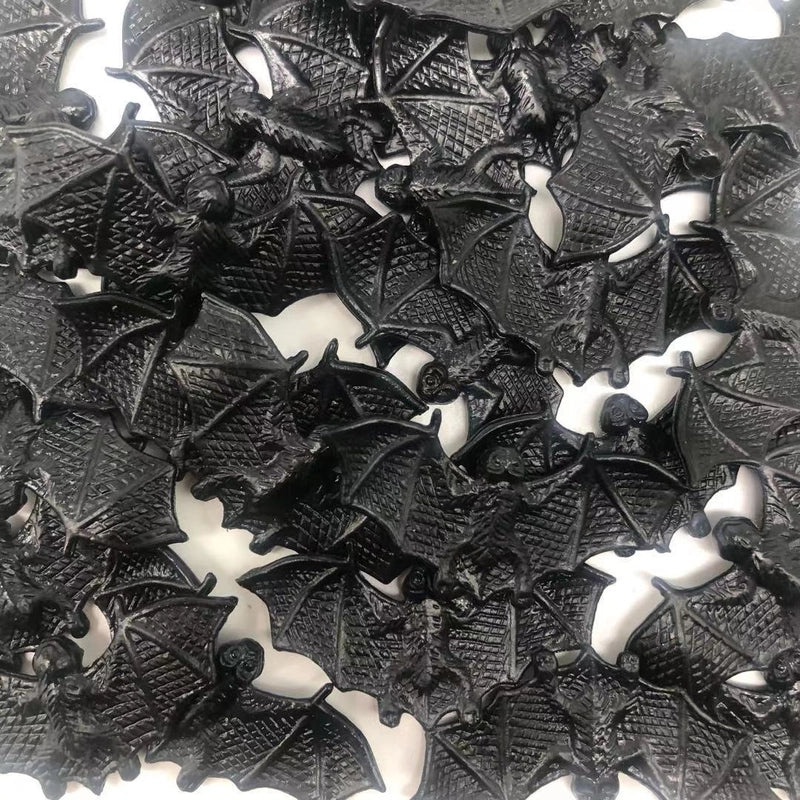 200 Pieces Halloween Cartoon Bat PVC Party Favors for Kids and Adults|Halloween Party Supplies