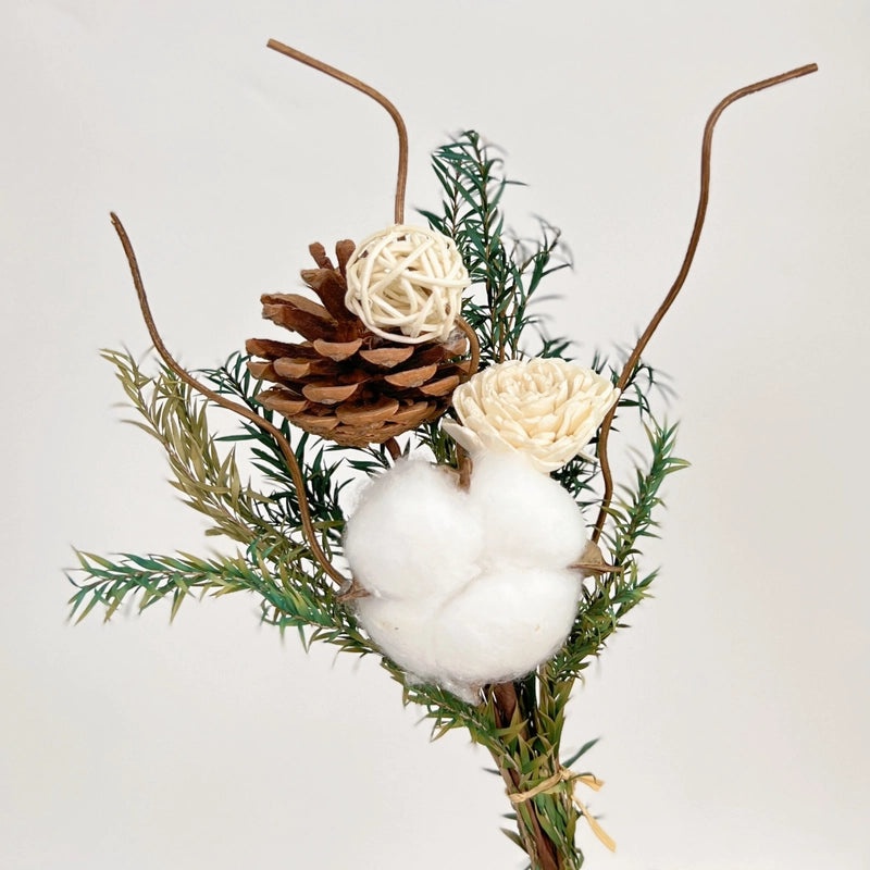 Elegant Romantic Dried Flower Arrangement Preserved Fresh Artificial Floral Decoration|Home Decor Artificial Flowers
