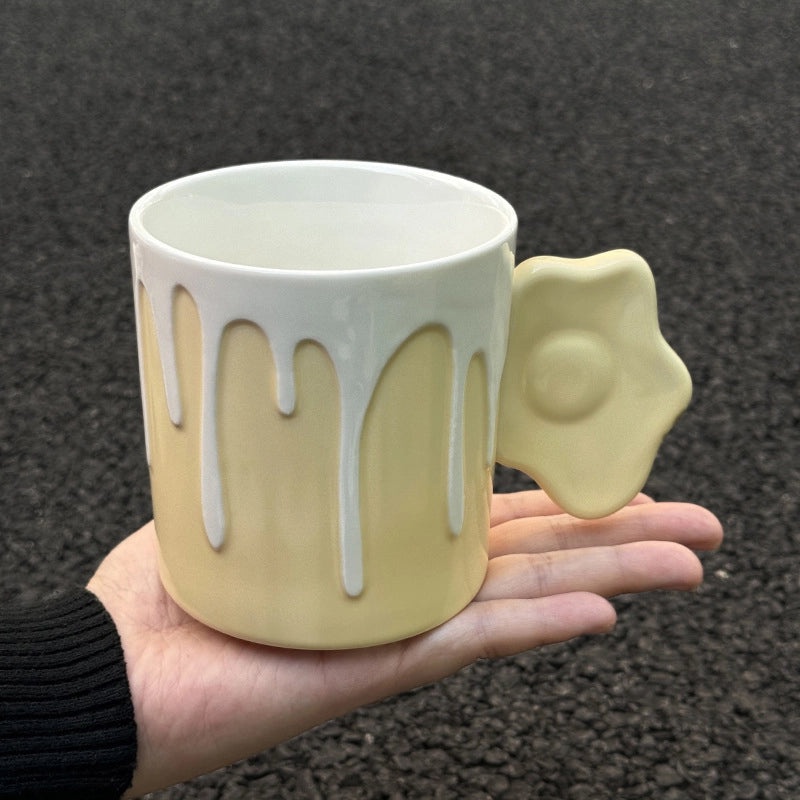 Adorable Cartoon Ceramic Coffee Mug 1 Piece|Home & Kitchen Mugs