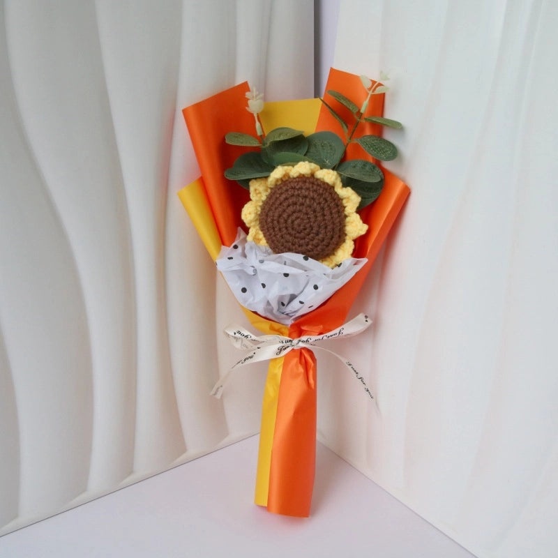 Simple Elegant Fabric Flower Bouquet|Home Decor Artificial Flowers
