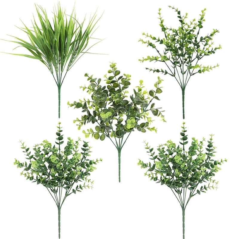 Rustic Artificial Plant Decor PVC Plastic Greenery for Home Office | Home Decor Accessories