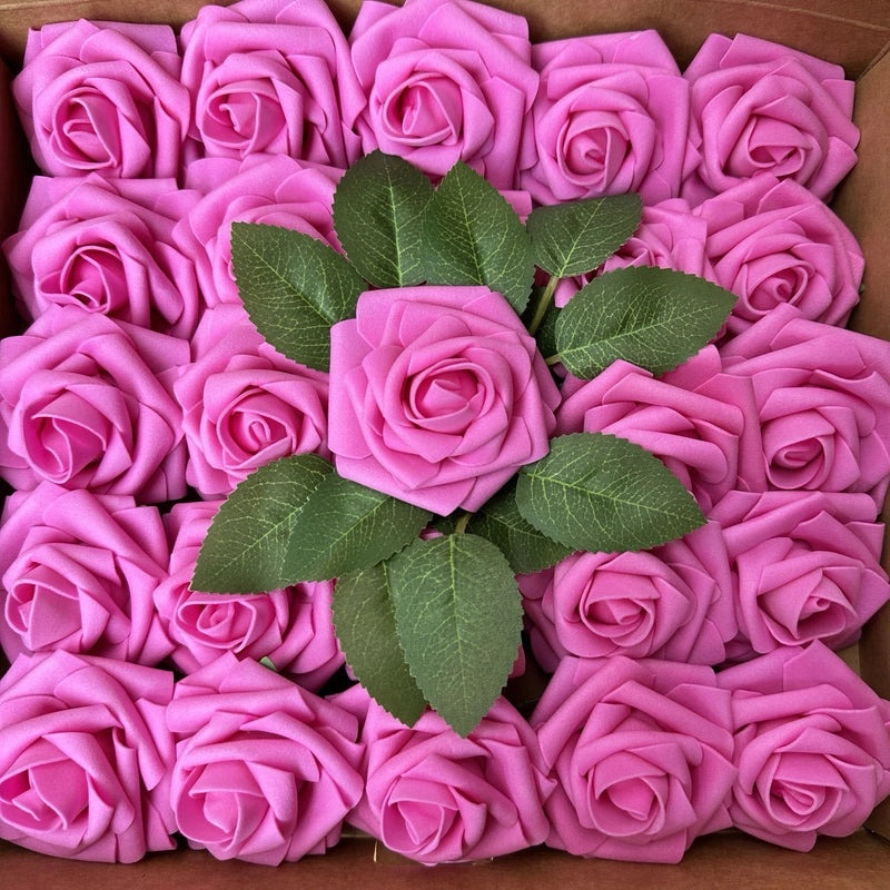 Soft PVC Romantic Flower Artificial Decoration|Home Decor & Garden