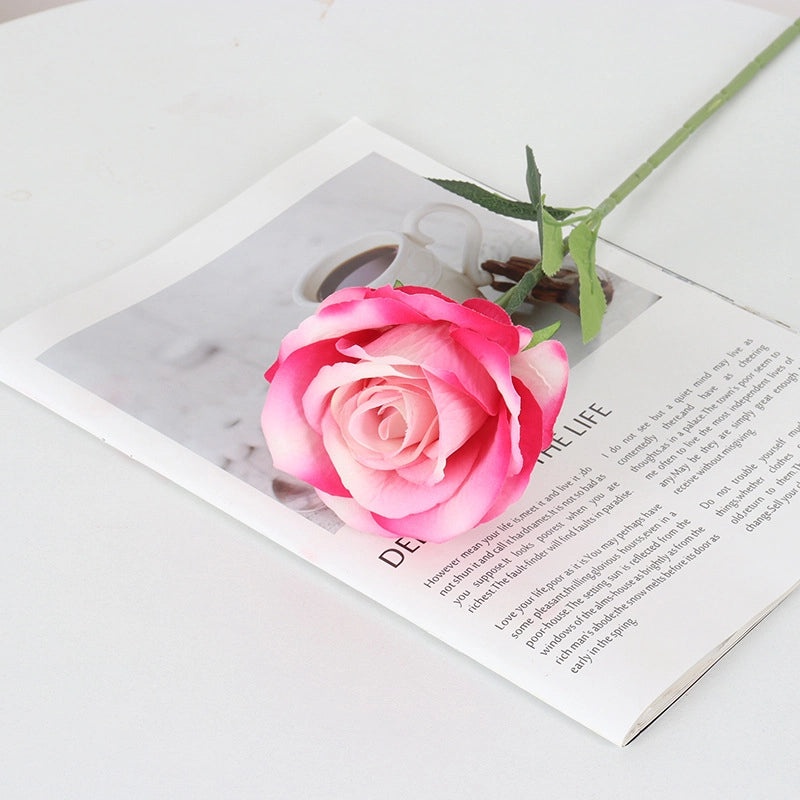 Velvet Pearl Rose Wall Decor for Home Hotel Wedding Valentine's Day | Home Decor & Wall Art