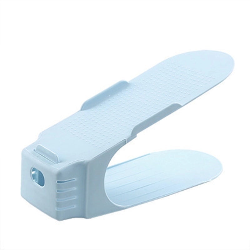 Double-layer Plastic Shoe Rack for Home and Dormitory | Shoe Storage & Organization