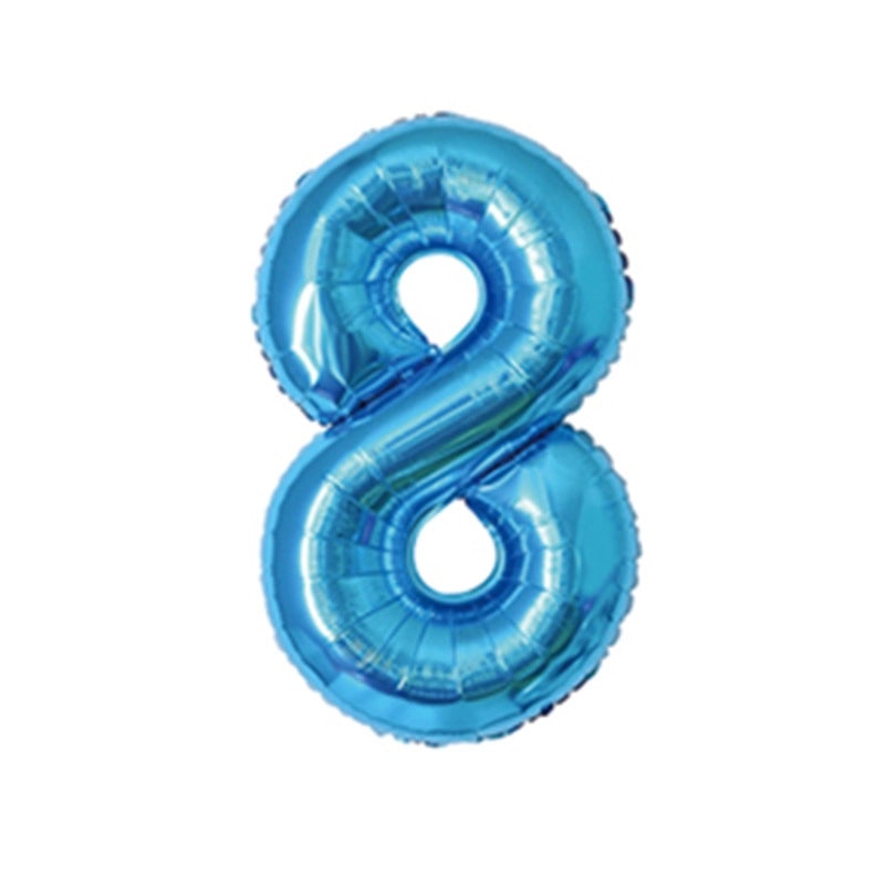 Personalized Birthday Number Balloons Aluminum Foil Party Decorations|Party Supplies Balloons