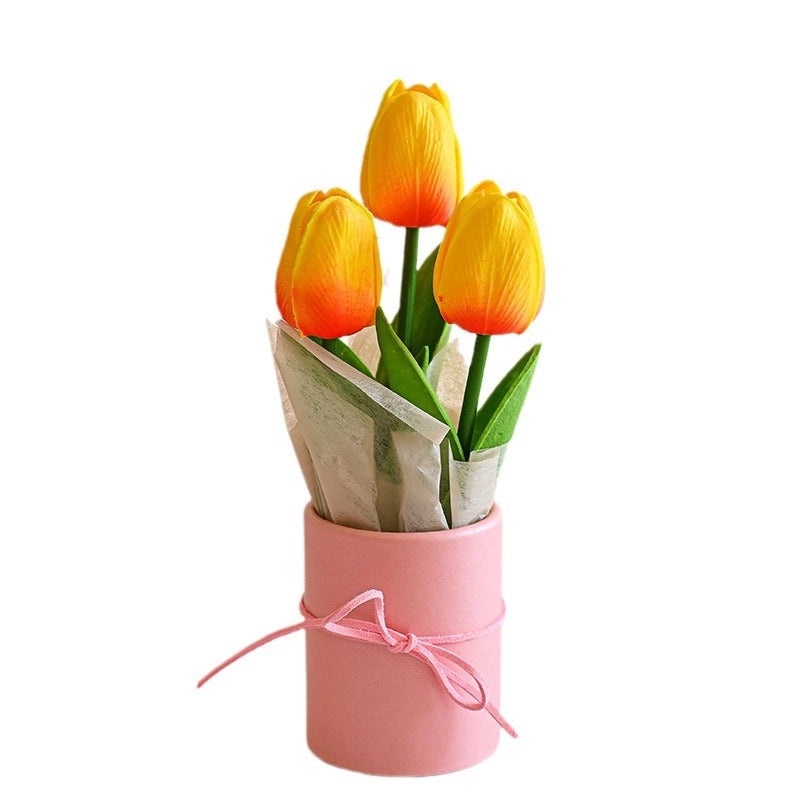 Elegant Mother’s Day Artificial PU Flower Bouquet for Women|Home Decor Artificial Flowers