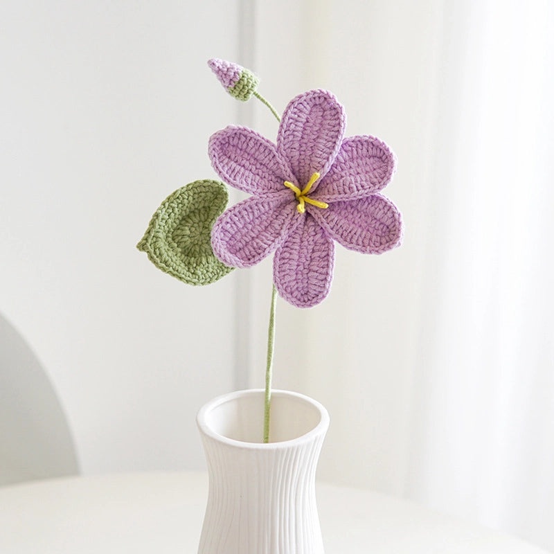 Delicate Floral Yarn Fake Plants Decorative Artificial Flowers for Home Decor|Home & Garden Artificial Plants