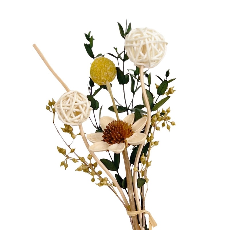 Elegant Romantic Dried Flower Arrangement Preserved Fresh Artificial Floral Decoration|Home Decor Artificial Flowers