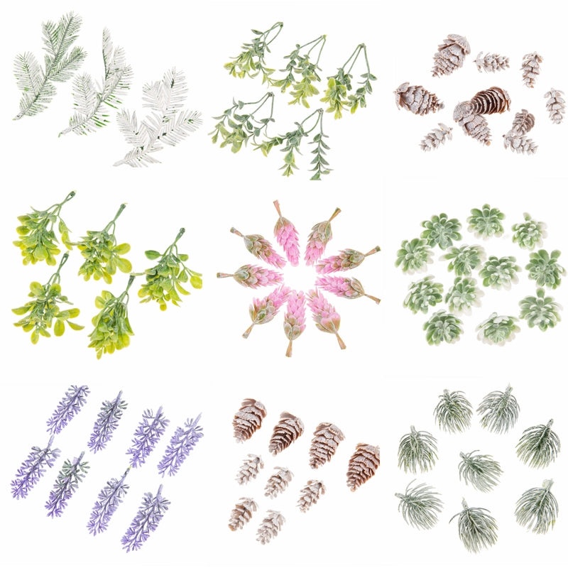 Pastoral Leaf Artificial Plants Faux Plastic Flowers for Home Decor|Home & Garden > Artificial Plants & Flowers