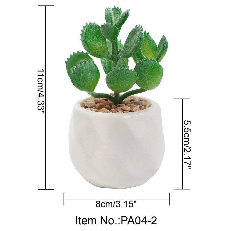 Minimalist Plastic Artificial Plant Flowers for Home Decor|Home & Garden Artificial Plants